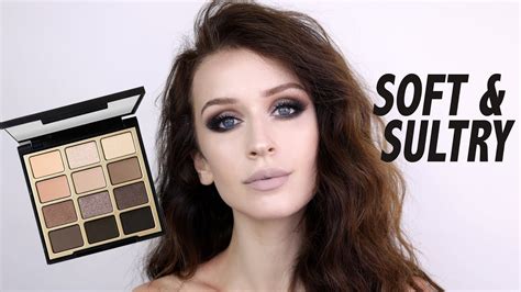 Soft and sultry look created with Violet Voss Holy Grail Pro palette