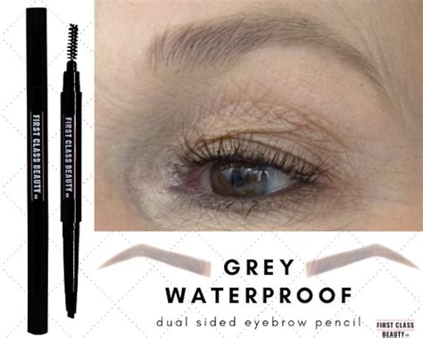 Soft gray eyebrow inspiration