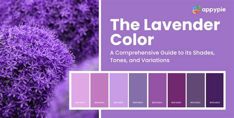 Soft lavender and gray color palette