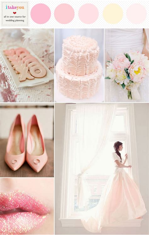 Soft Romance Blush Color Palette