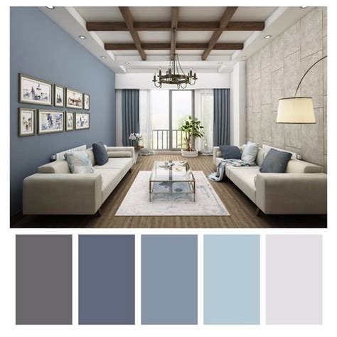 Soft Summer Color Palette in Living Room