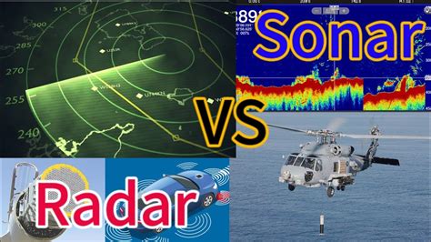 Sonar vs Radar applications and use cases