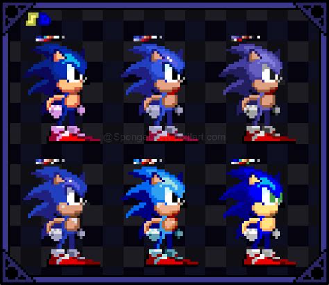 Sonic Color Palette Example 1