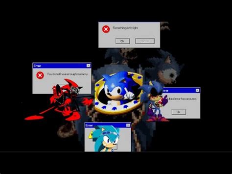 Sonic game error 1