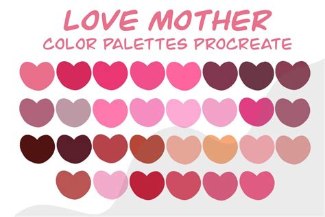 Soothing Color Palettes for Mother's Day