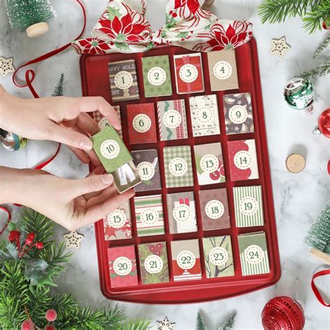 Sour advent calendar candies