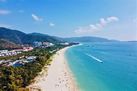 Hainan beach in Southern China