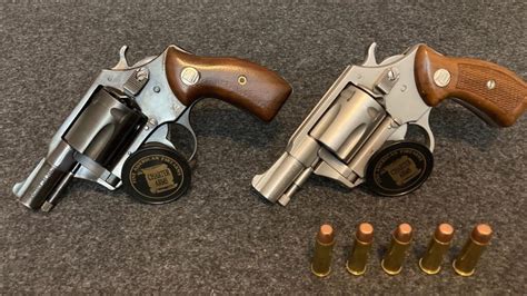 Charter Arms Southpaw revolver cylinder release