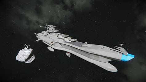 Space Engineers Battleship Testing