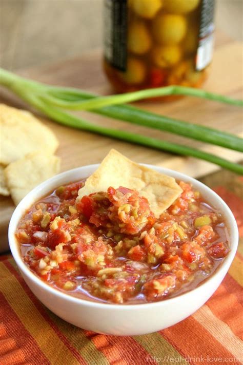 Spanish salsa with tortilla chips