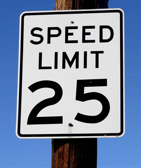 Speed Limit Signs