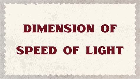 Speed of Light Image 8