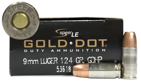 Speer Gold Dot 9mm Luger