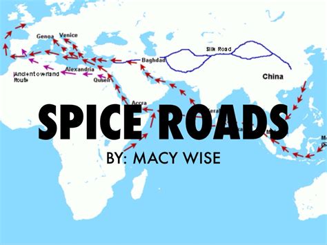 The spice route of New London