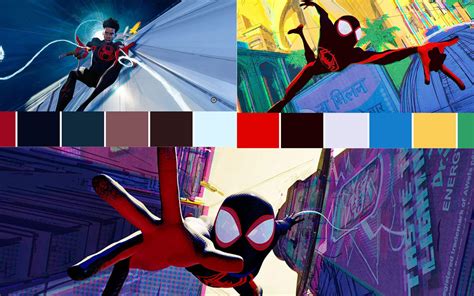 Spider-Verse Color Palette 1