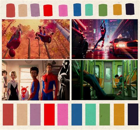 Spider-Verse Color Palette 7