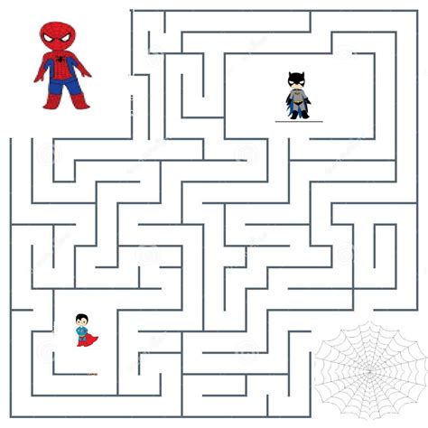 Spiderman Mazes