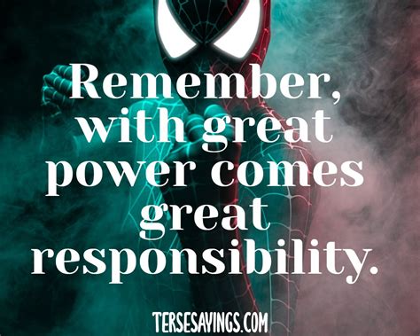 Spiderman Quotes