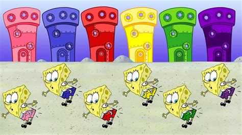 SpongeBob Color Palette