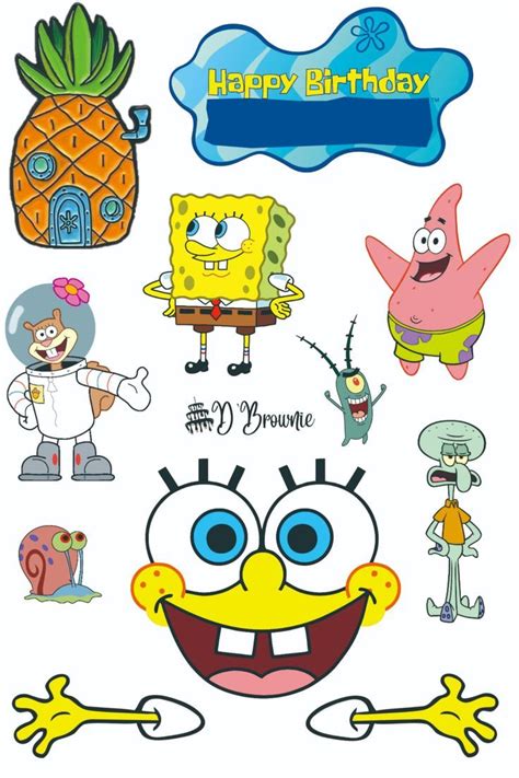 SpongeBob Print Ideas