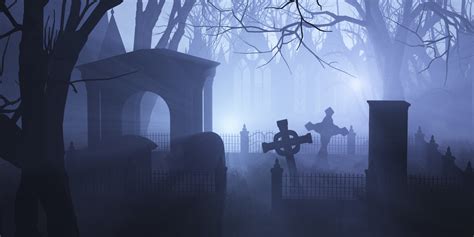 Spooky graveyards for Halloween coloring pages