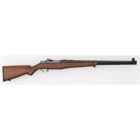 M1 Garand rifle with a sporterized stock