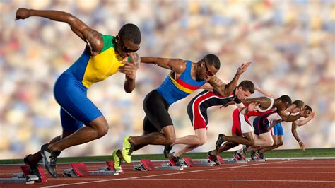 Students participating in sports and athletics