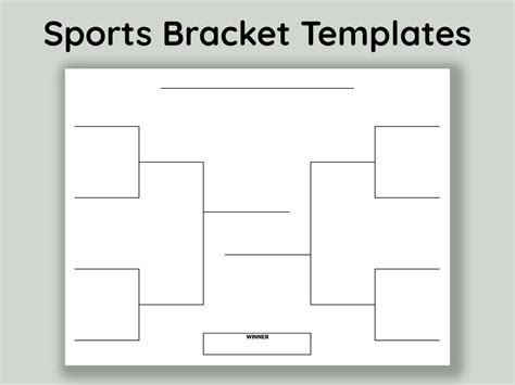 Sports Bracket Example