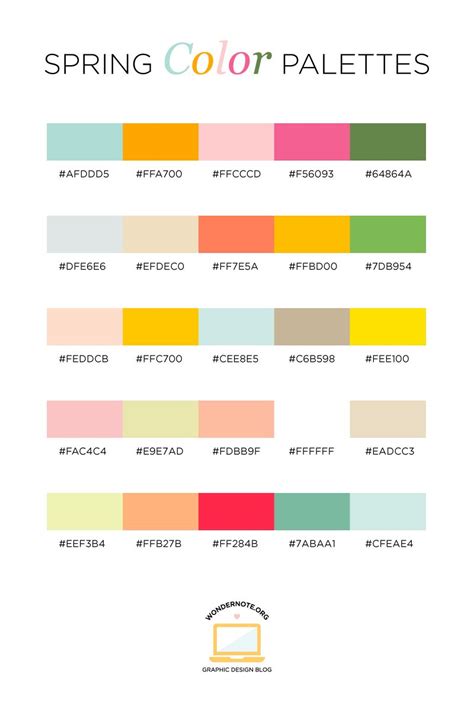 Spring Color Palette Image 3