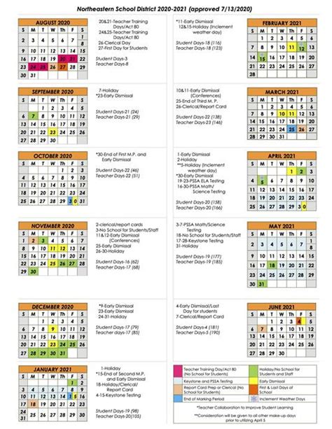 Springfield Public Schools Calendar