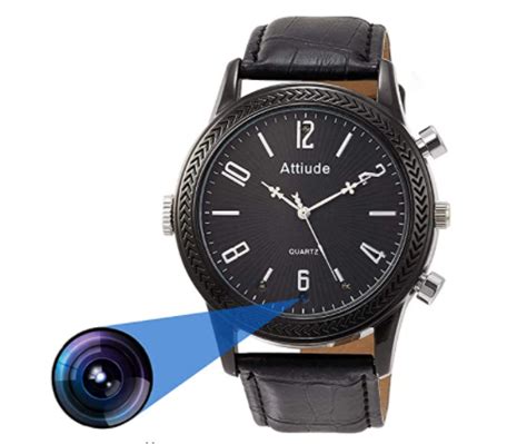 Spy Camera Watch with Night Vision