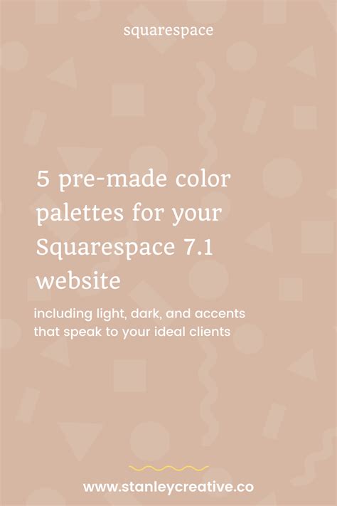 Squarespace Color Palette 5