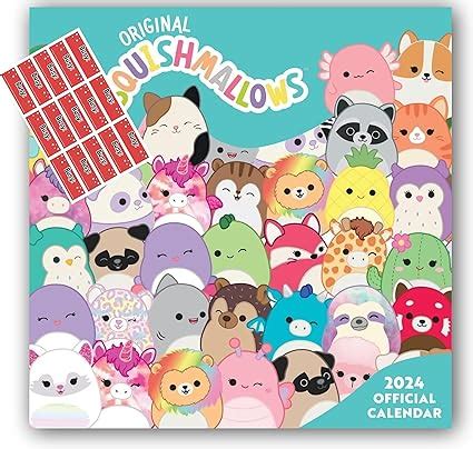 Squishmallow Owl Calendar Designs