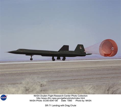 SR-71 landing