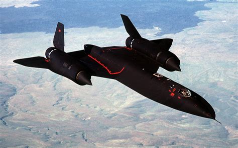 SR-71 Blackbird in flight