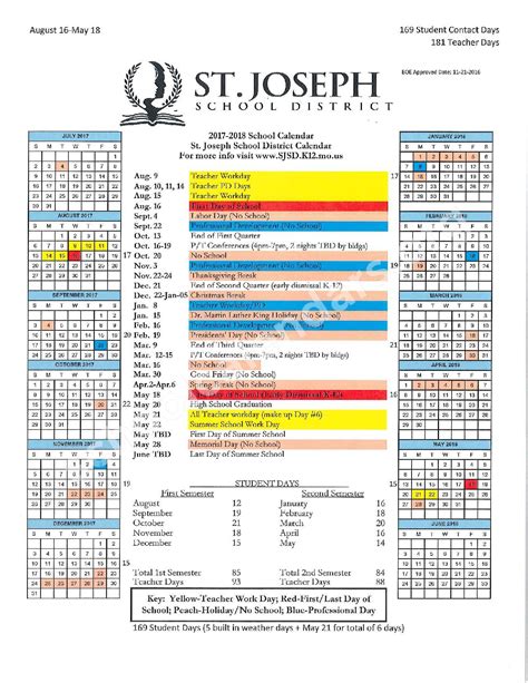 St Johns University Calendar Image 3