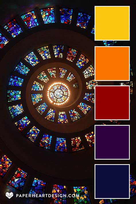 Stained Glass Color Palette 1