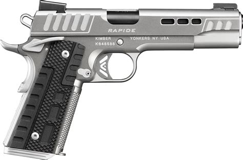 Stainless steel 1911 with a low maintenance design