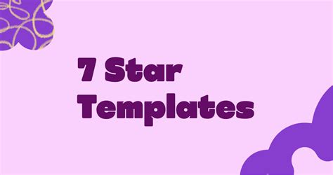 Description of Star Template Inspiration