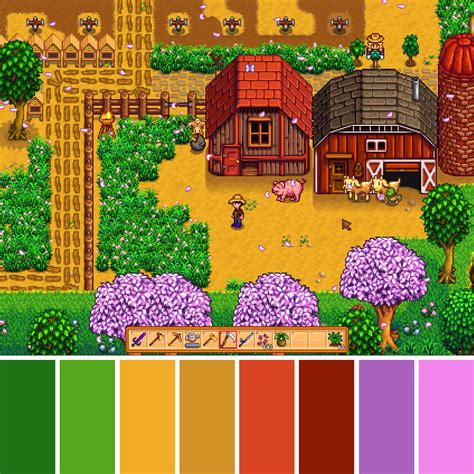 Stardew Valley Color Palette