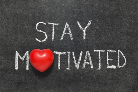 Staying Motivated Image