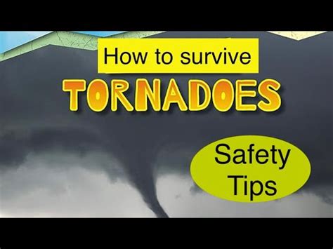 Staying Safe During a Tornado