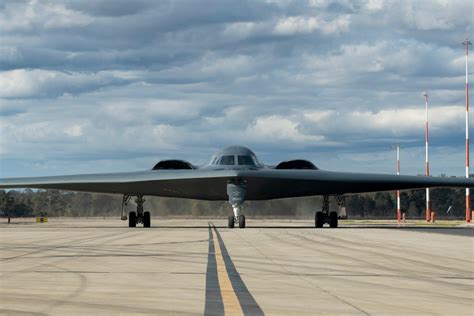 Stealth Bomber in Flight