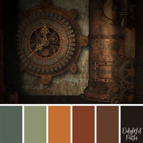 Steampunk Color Palette Inspiration 1