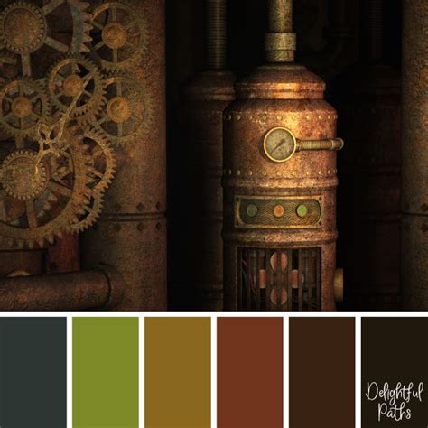 Steampunk Color Palette Inspiration 10