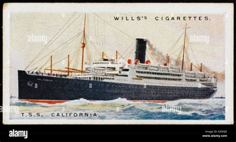 Steamship California in its early years