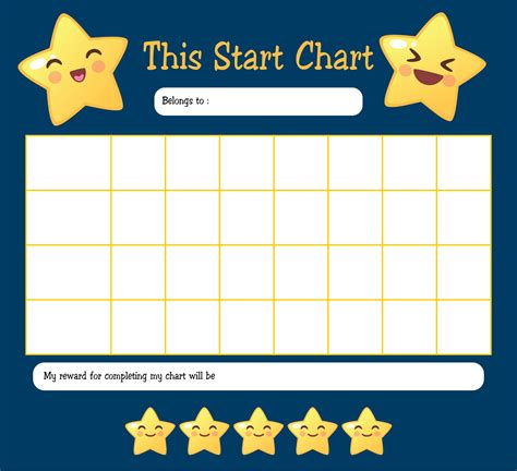 Sticker Chart Examples for Kids