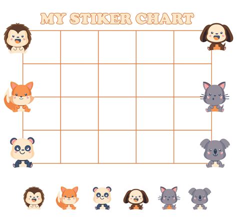 Sticker Chart Printables