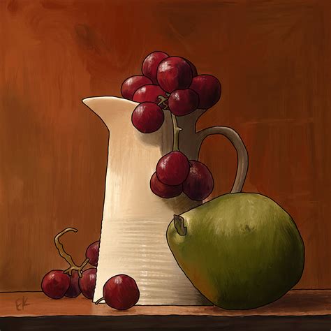 Still life painting