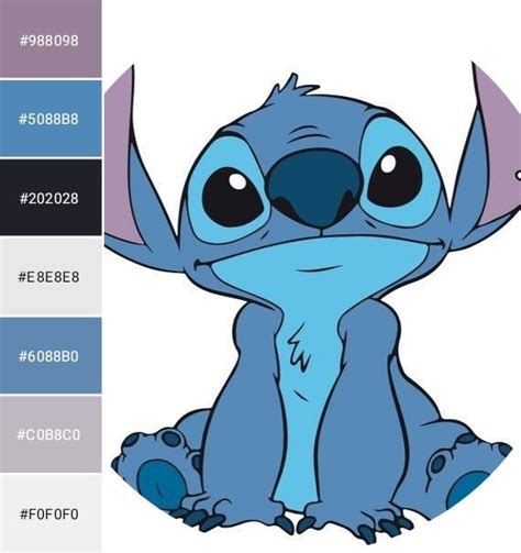 Stitch Color Palette Designs